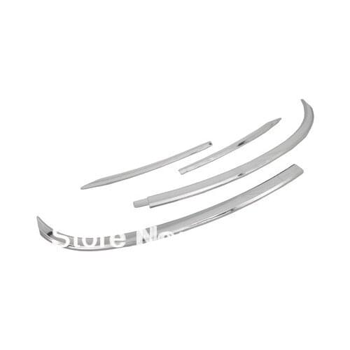 Car Styling Chrome Rear Window Full Moldings Trim For Hyundai Santa Fe 2013 up