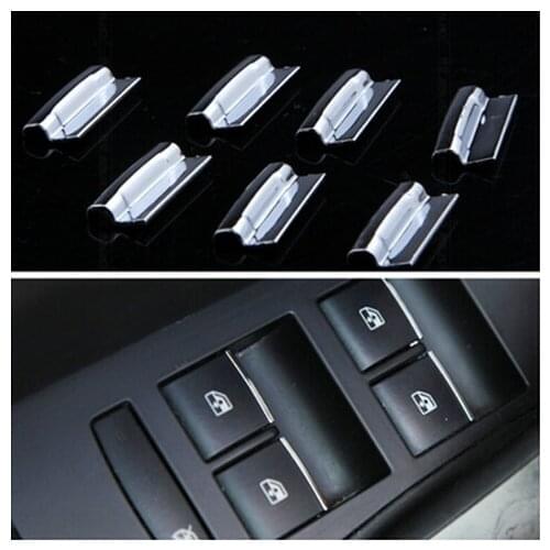Car styling Window buttons Stainless Steel Material For Chevrolet Cruze Malibu TRAX/For Buick Encore Excelle / Opel Mokka
