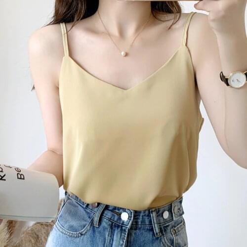 YIHERMI Sleeveless Blouses