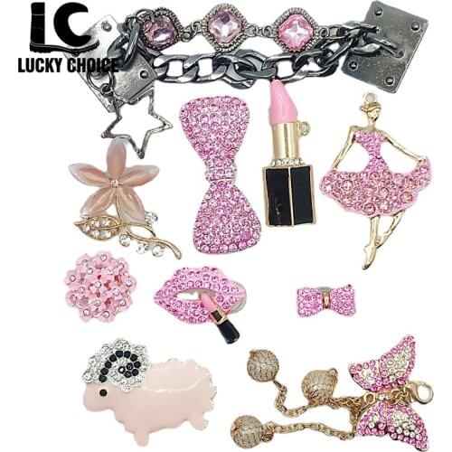 1 Set Metal Shoes Charms Designer for JIBZ Croc Charms Accessories Clog Shoe Button Decoration Cute Bee Charm for Croc Shoes