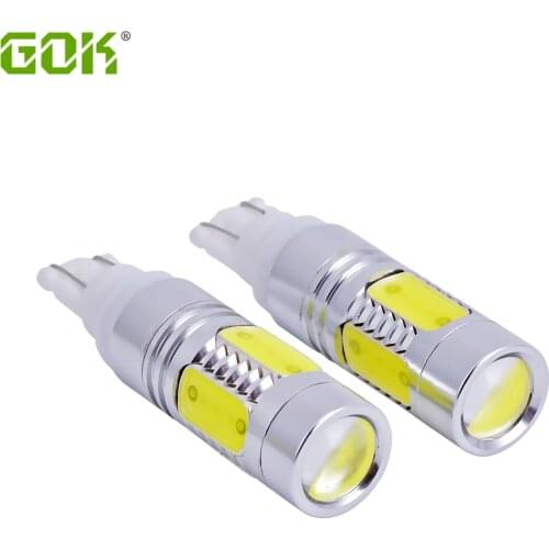2pcs Auto light T10 7.5w car led wedge bulb 194 168 192 t10 7.5w W5W lamp Interior led car Packing light Car-styling