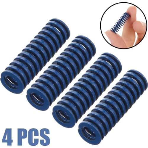 4pcs 3D Printer Part CR-10 Upgraded Flat Bed Springs For Creality Ender-3 Ender 3 Pro Hot Bed Glass Platform Leveling Springs