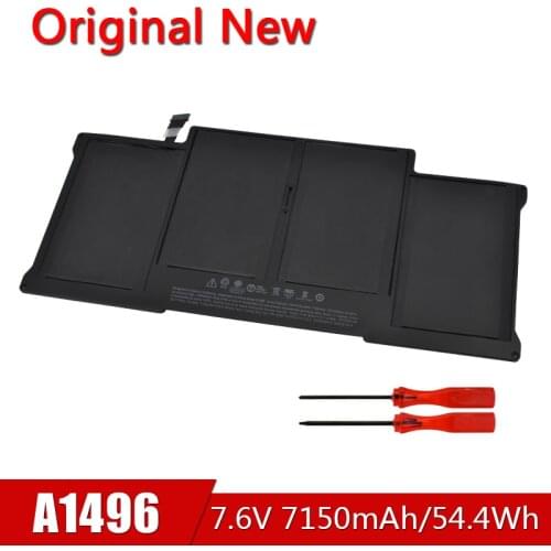 A1496 New Original Laptop Battery A1405 For Apple MacBook Air 13" A1466 2012 2013 2014 2015 MD760LL/A MD761CH/A 7.6V 7150mAh