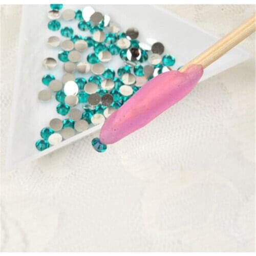 Diamond Paste DIY Sticker Diamond Dotting Tools Nail Art Tools Rhinestone Diamond Point Pen Drilling Mud 1Pcs