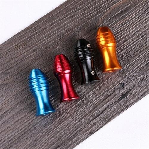 Aluminum Tattoo Grip Fish Shaped Professional Tattoo Machine Handle Tube Multi-color Tattoo Handle Beauty Body Art Accessories