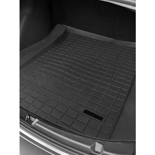 Car Waterproof Pad Cover Convenient Unique Trunk Mats Protector For Storage Box Foldable Non-slip Floor Cargo Black Auto 2020 N