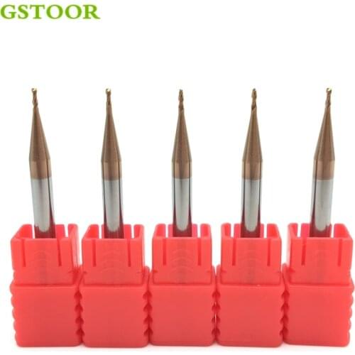 1PC HRC60 1mm 2mm 3mm 4mm End Mills End Mill 2F 4F alloy carbide milling tungsten steel mill cutter Tool for Steel