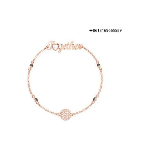 HERO Original Copy High Quality 1:1 SWA Love Eternal Rose Plated Gold Clasp Bracelet With Logo Wrapped In Mail