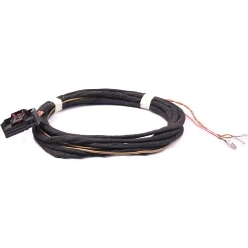 Rear Seat air conditioning panel Install harness Wire Cable For Audi A6 C7