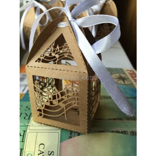 5*5*8.5 cm kraft paper Craft Music Note design box Kraft paper Packing gift box handmade soap gift package box