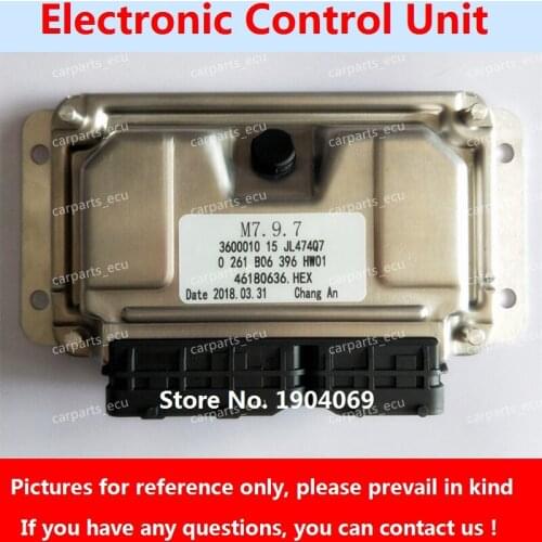 Engine Computer Board 0261B06396 3600010-15 M7.9.7 ECU 0261B00351 3600010-03/0261201156 3600010-A01/0261B04420 For Changan Car