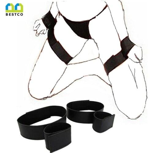 BESTCO Bondage Handcuffs & Ankle Cuffs Kit BDSM Slave Games of Desire Adult Restraints Fetish Erotic Accessories Sex Toys