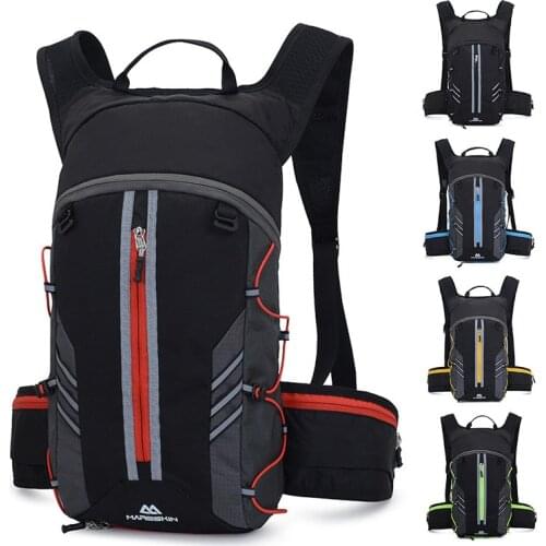 Outdoor Cycling Bag Waterproof Ultra Light Mountain Bike Backpack Reflective Nylon Sport Hiking Camping Hydration Bicycle Bag