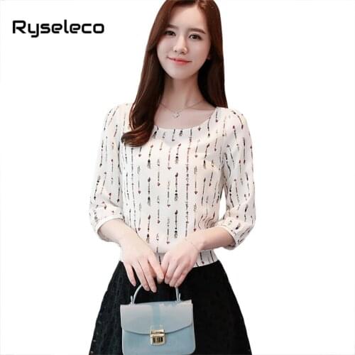 Ryseleco Short Sleeve Blouses