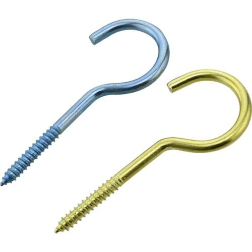 Wkooa 100 pcs Self Tapping Screws with Hook Steel