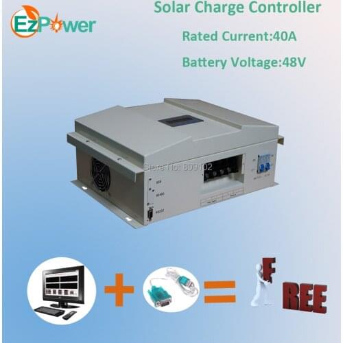 40A 48V PWM solar charge controller