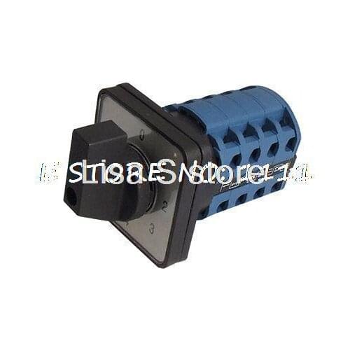 Ui 380V Rotary Selector Changeover Cam Switch Blk Blue