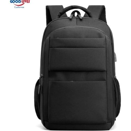Customize Logo large Capacity Laptop USB Backpack Men Business Travel Anti Theft Backpacks School Bags for Teenage Girls Gifts