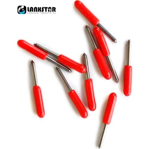 Long Life 10PC 45 Degree Summa D Type Blade Cutting Plotter Vinyl Carving Blades Lettering Needle Knife Tool Cutters