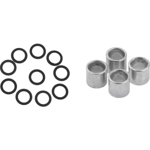 14pcs Longboard Speed Washers and Spacers Skateboard Bearing Spacers Speed Rings Skates Hardware Truck Axle Accessories