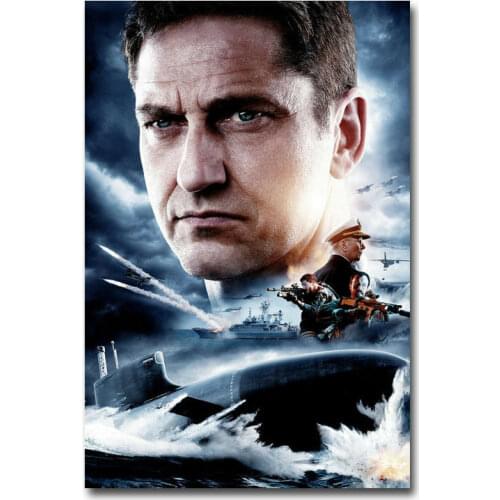 152 Hunter Killer Movie Silk Art Poster Wall Art Home Decoration Gift