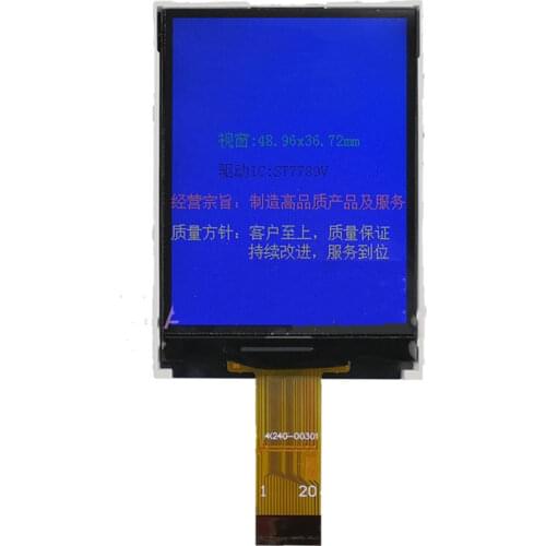 2.4 inch 20PIN SPI TFT LCD Color Screen ST7789V Controller 320(RGB)*240 Parallel Interface