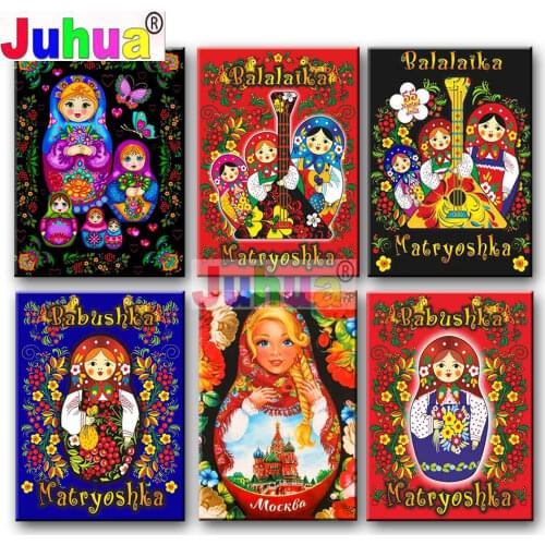 Cartoon Little Girl Doll Full Square Round Diamond Embroidery gift 5D DIY Diamond Painting Stitch Mosaic kids room decor