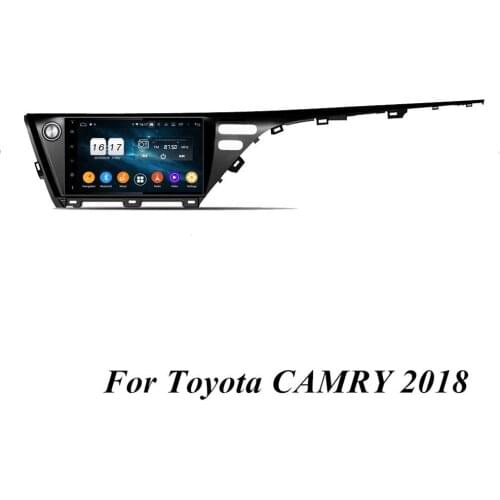 CarPlay PX6 10.1" Android 10 Car Radio DVD Player GPS Bluetooth 5.0 WIFI for Toyota Camry 2018 2019 2020 Multimedia Player