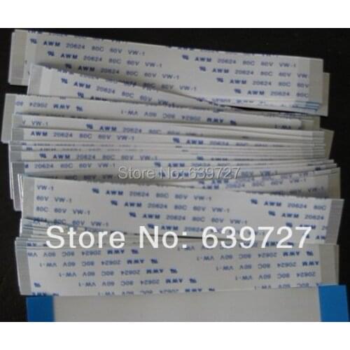 Free shipping 10pcs FFC 1.0pitch 24pin 800mm long type A Flexible Flat Cable For TTL LCD DVD Computer Printer AWM 80C 60V VW-1