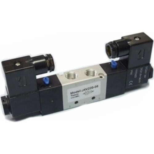 Solenoid Air Valve 4V220-08 24VDC 5 Port 2Position AC 220V 1PC