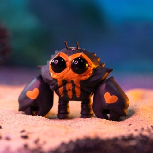 Blind Box Aquatic World Crab Series Lovely Seafood Doll Mood Octopus Same Model Cute Anime Figure Home Decore Creative Toys