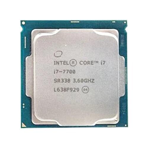 Intel Core i7-7700 Quad-Core 4 Core 8 threads cpu 3.6 GHz 8-Draad LGA 1151 65 W 14nm i7 7700 processor