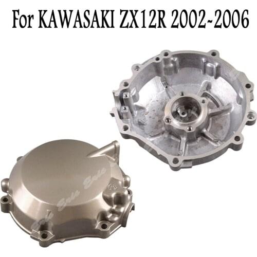 Motorcycle Engine Cover Crankcase Stator Slider Fit For KAWASAKI ZX12R 2002 2003 2004 2005 2006