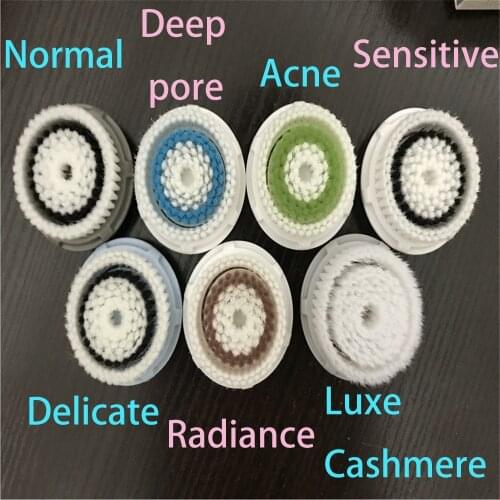 Best Quality 1 Piece Sonic Facial clean Brush Head MIA MIA2 Aria PRO PLUS Acne Deep pore Replacement Heads Brush Head
