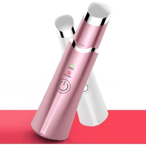 Mini Eye Massager Heat Eyes Care Machine Remove Eye Bags Lighten Dark Circle Electric Vibration Beauty Tool Eye Massage Vibrator