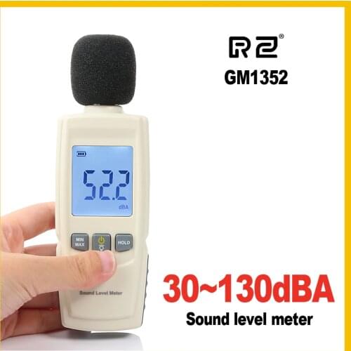 RZ Mini Sound level meters Decibel meter logger Noise Audio detector Digital Diagnostic-tool Automotive Microphone GM1352