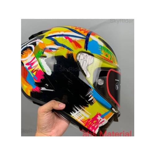 Full Face Motorcycle helmet graffiti Motocross Racing Motobike Riding Helmet Casco De Motocicleta four season