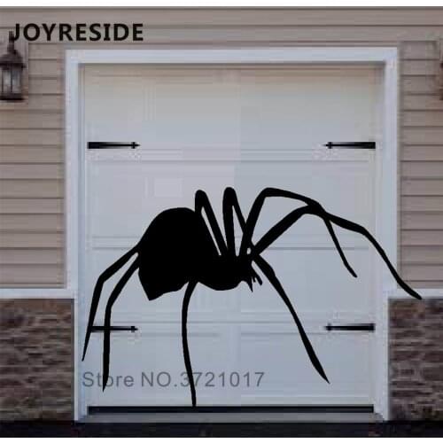 JOYRESIDE Halloween Wall Decals Home Halloween Decoration Wall Decor Vinyl Stickers Spider Animals Scare Holiday Stickers WM100