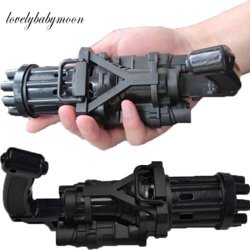 New Kids Automatic Bubble Gun Toys Summer Outdoor Toy Soap Water Bubble Machine Plastic Electric Bubble Machine For Child Gifts