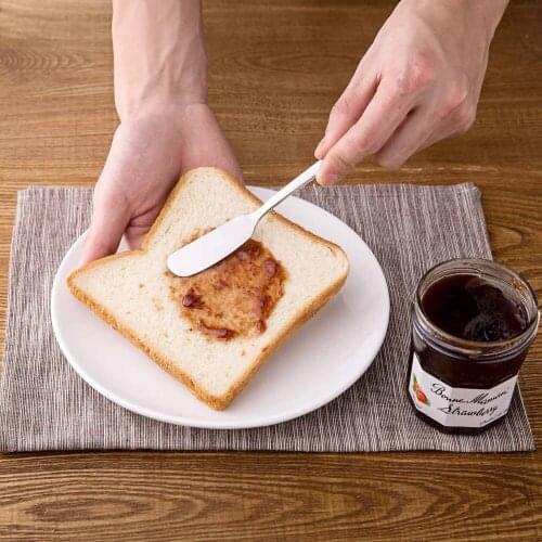 OTHERHOUSE 1Pcs Stainless Steel Butter Cake Cream Spatula for Cake Smoother Fondant Baking Pastry Cake Decorating Tool