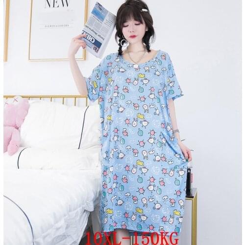 Плюс размер женское платье плюс размер 7XL 8XL 9XL 10XL лето шею с коротким рукавом свободно большой синий розовый халат