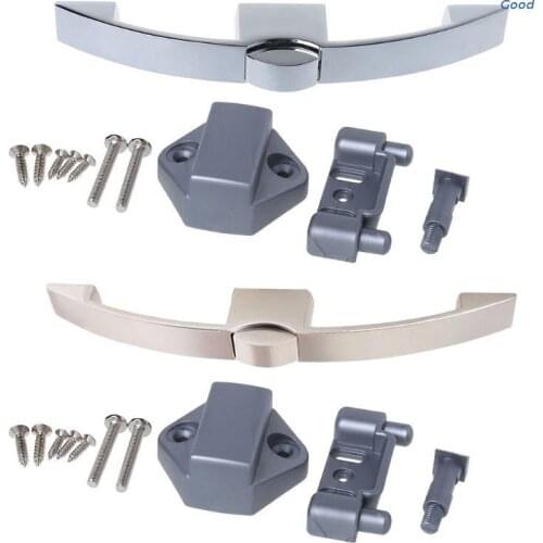 Pull Handle Latch RV Caravan Boat Cabinet Drawer Latch Button Locks For Furnitur