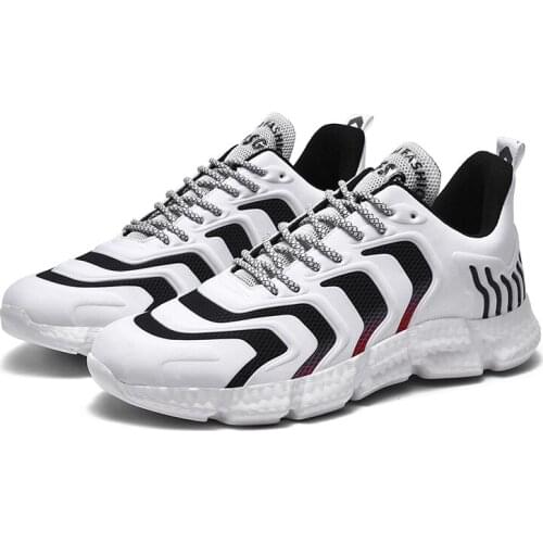 High Quality Men Breathable Mesh Outdoor Sport Sneakers Lightweight Shoes for Men Comfortable Male Athletic Training Footwear