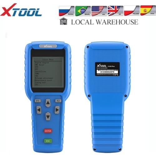 XTOOL X300 Plus OBD2 Auto key programmer mainternance light reset diagnostic tool code rfeader Scanner Update Online