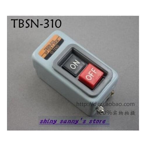 1Pcs TBSN-310 (CBSN-310) 3P Power Pushbutton Switch 10A 1.5KW