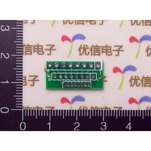 Free Shipping!!! electronic 2pcs 1.27MM 2.0MM 2.54MM 8-pin / adapter for wireless module