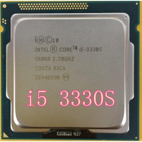 Intel Core i5 3330S i5-3330S Processor 6M Cache, 2.7GHz LGA1155 Desktop CPU Desktop Processor I5 3330S