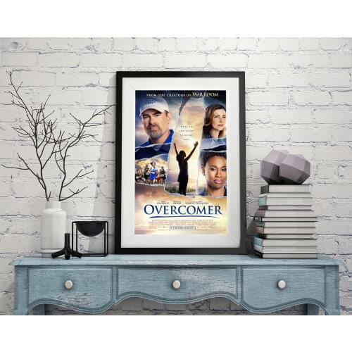 D0934 Overcomer Movie Silk Fabric Poster Art Decor Indoor Painting Gift