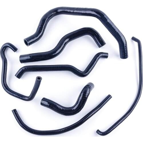 For KAWASAKI ZX6R 1995 1996 1997 Motorcycle Silicone Radiator Heater Coolant Tube Pipe Hose Kit