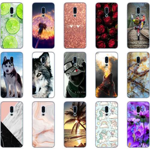 For Meizu 16th Case 6.0''inch Silicone Soft TPU cartoon phone For Meizu 16th Case Cover back cover bumper protective coque